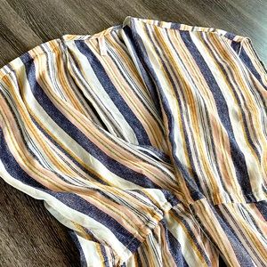 Striped Kimono- Size Medium